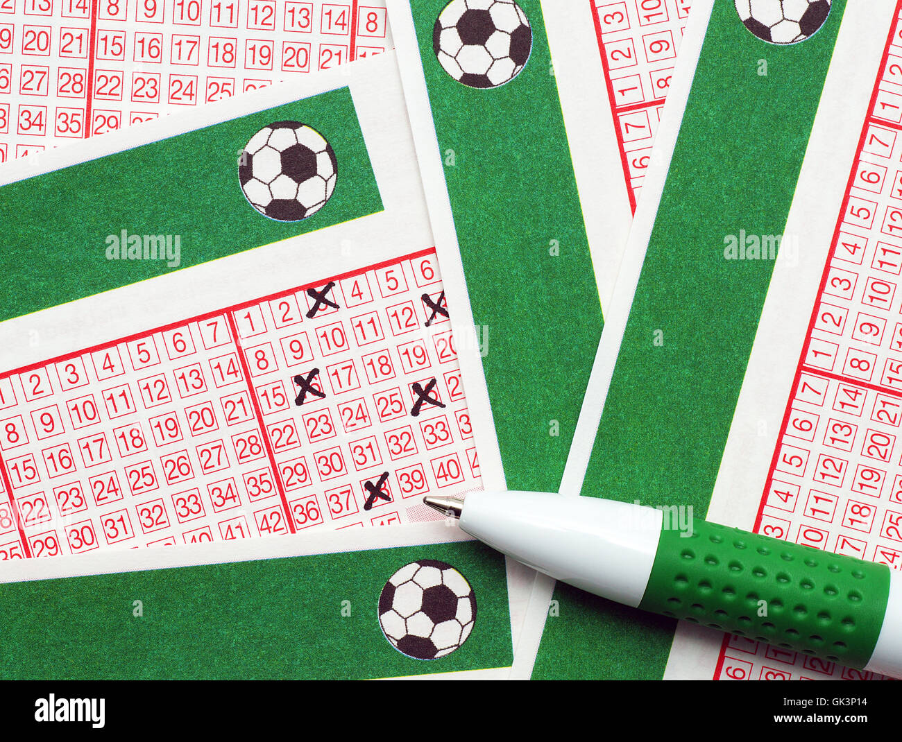 football toto / lotto - soccer lottery Stock Photo - Alamy