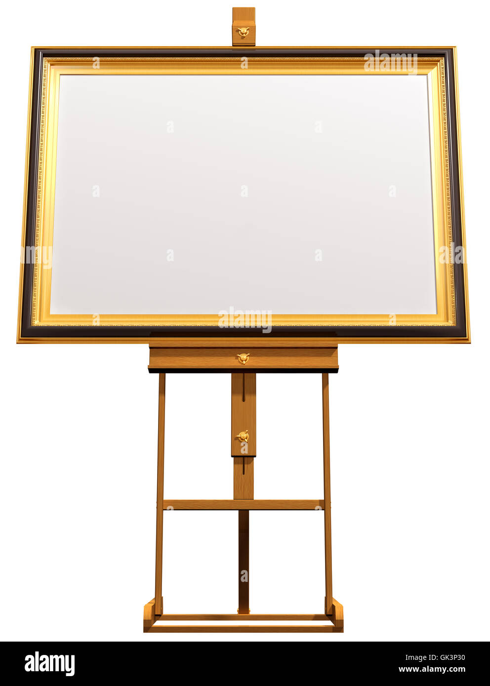 art empty canvas Stock Photo