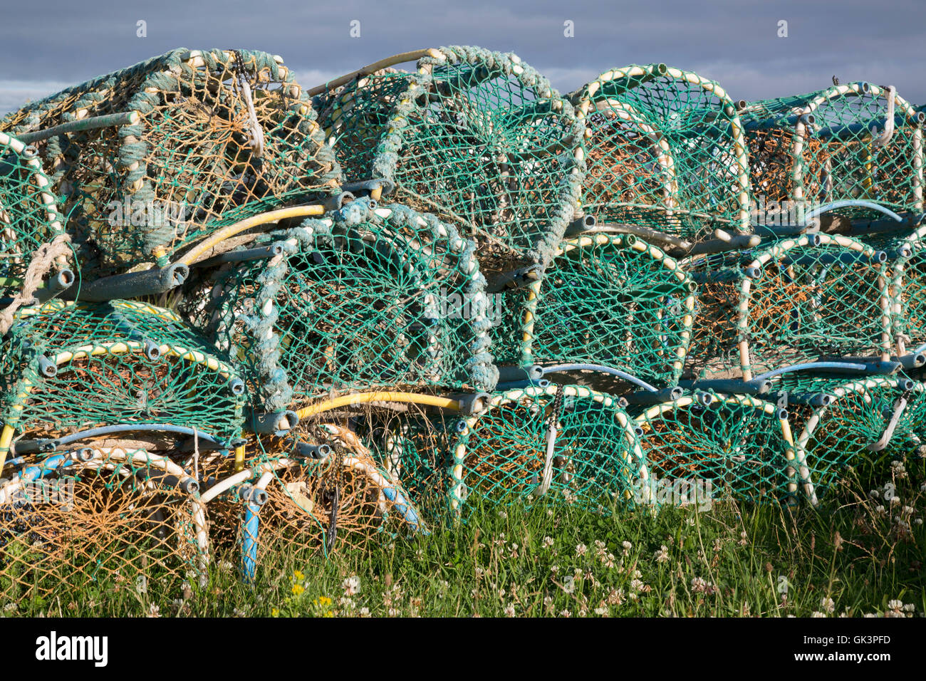 Lobster creel hi-res stock photography and images - Alamy