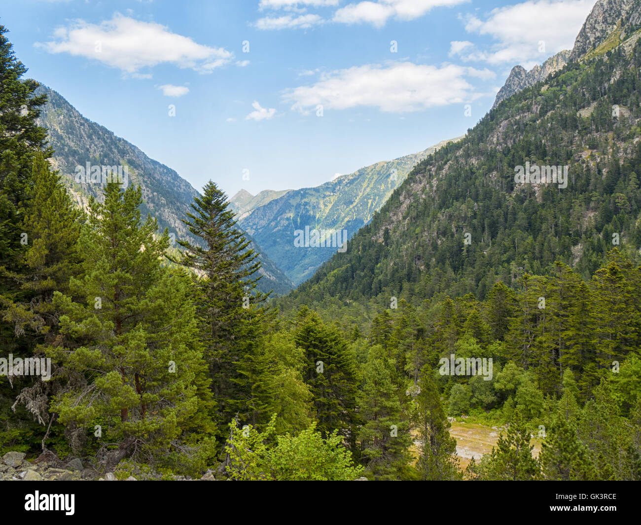 Europe Pyrenees a mountain landscape in the Pyrenees, France Stock Photo - Alamy