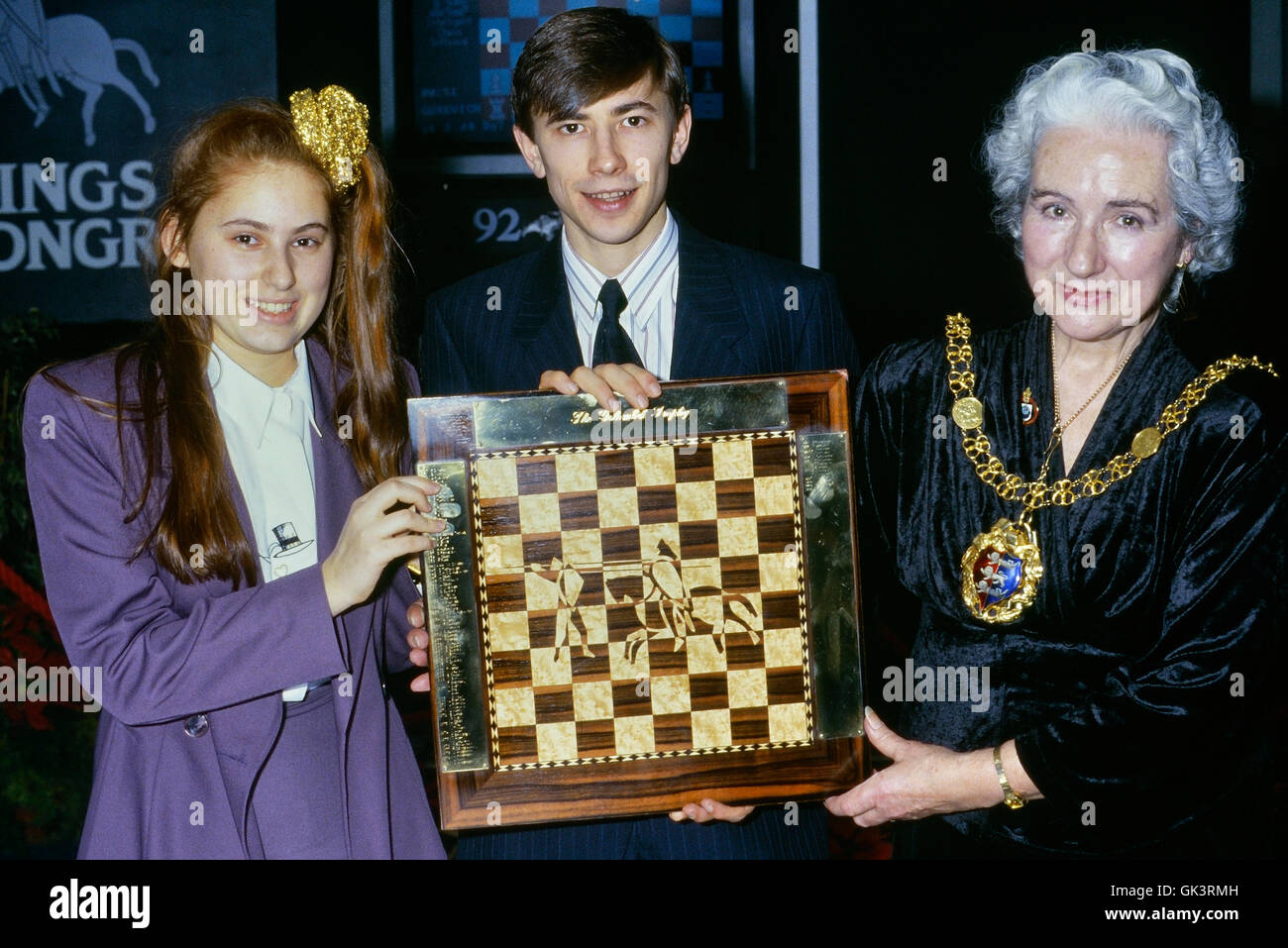 Chess grandmaster Judit Polgar is photographed July 8, 1992 in New