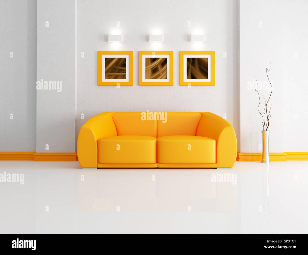 furniture interior wall Stock Photo - Alamy
