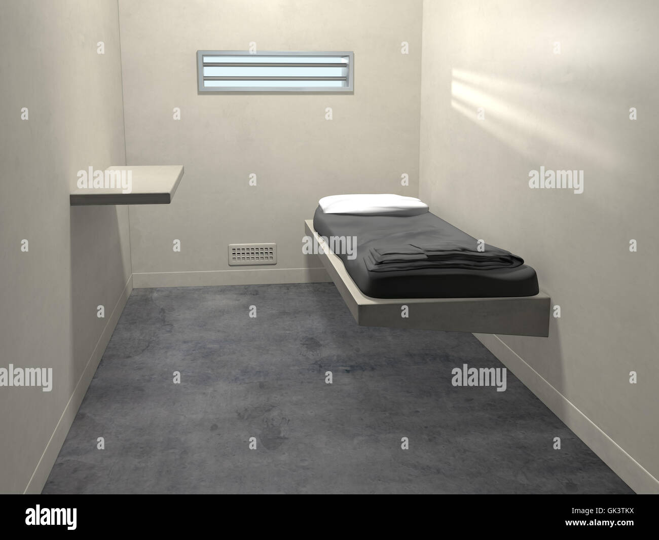 cell prison possession Stock Photo