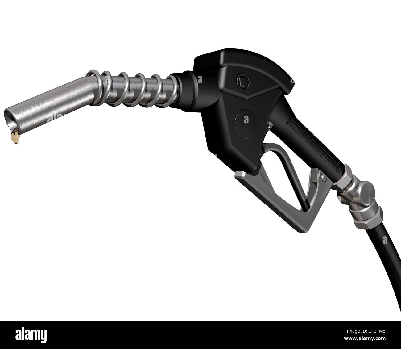 fuel nozzle with hose Zapfpistole mit Schlauch Stock Photo - Alamy