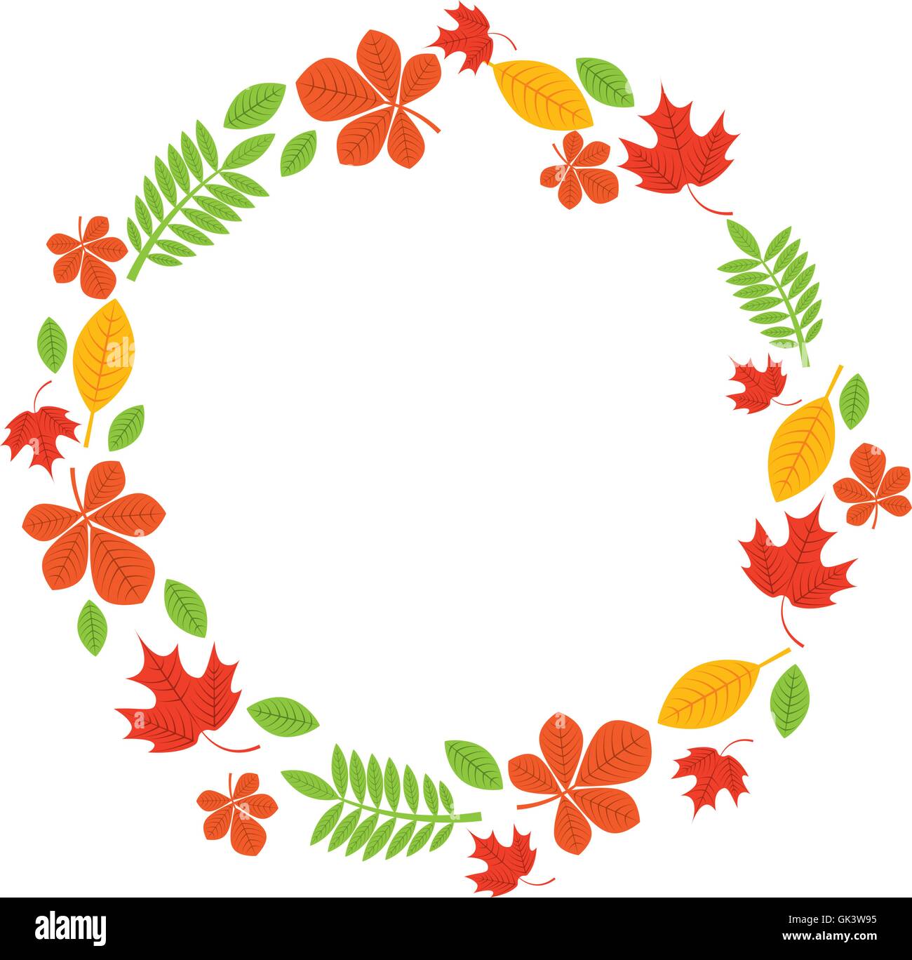 autumn leafs decoration season icon Stock Vector Image & Art - Alamy
