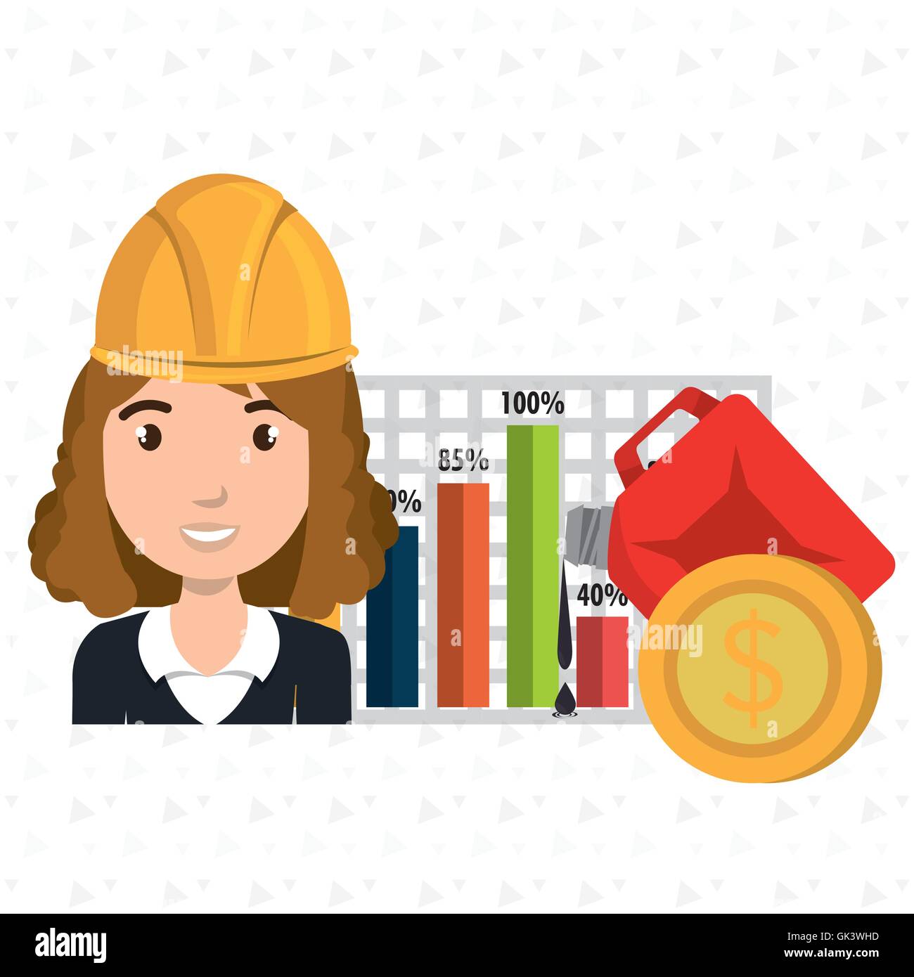 woman economy money Stock Vector Image & Art - Alamy