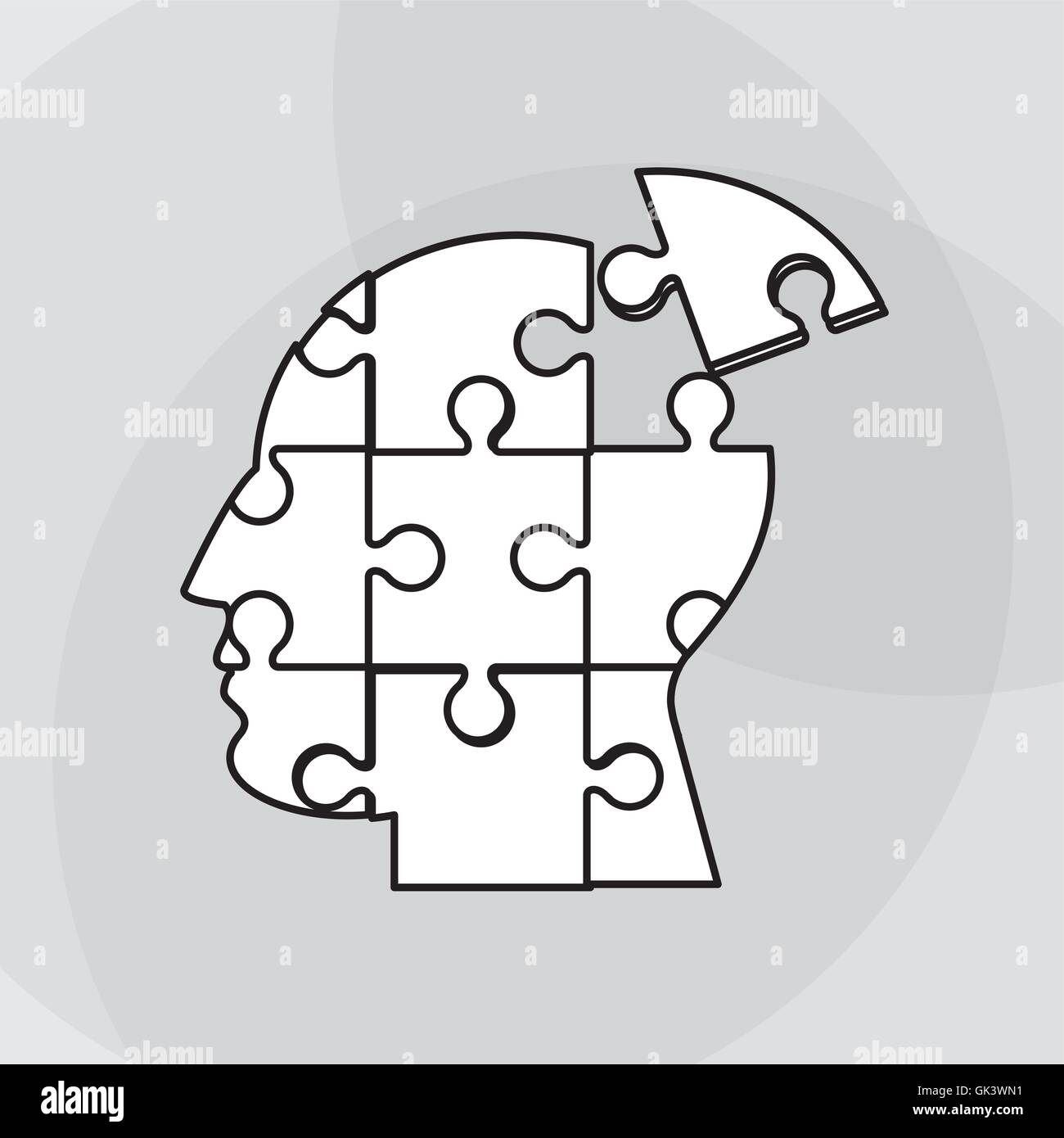 Puzzle icon design, Vector illustration Stock Vector Image & Art - Alamy