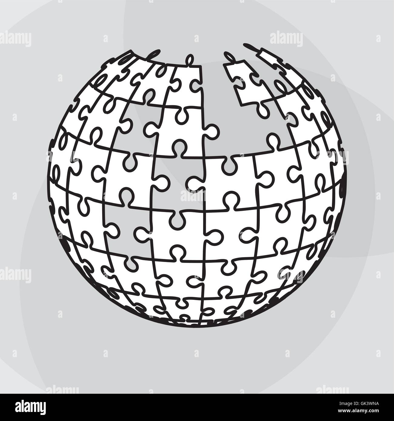 Puzzle icon design, Vector illustration Stock Vector Image & Art - Alamy