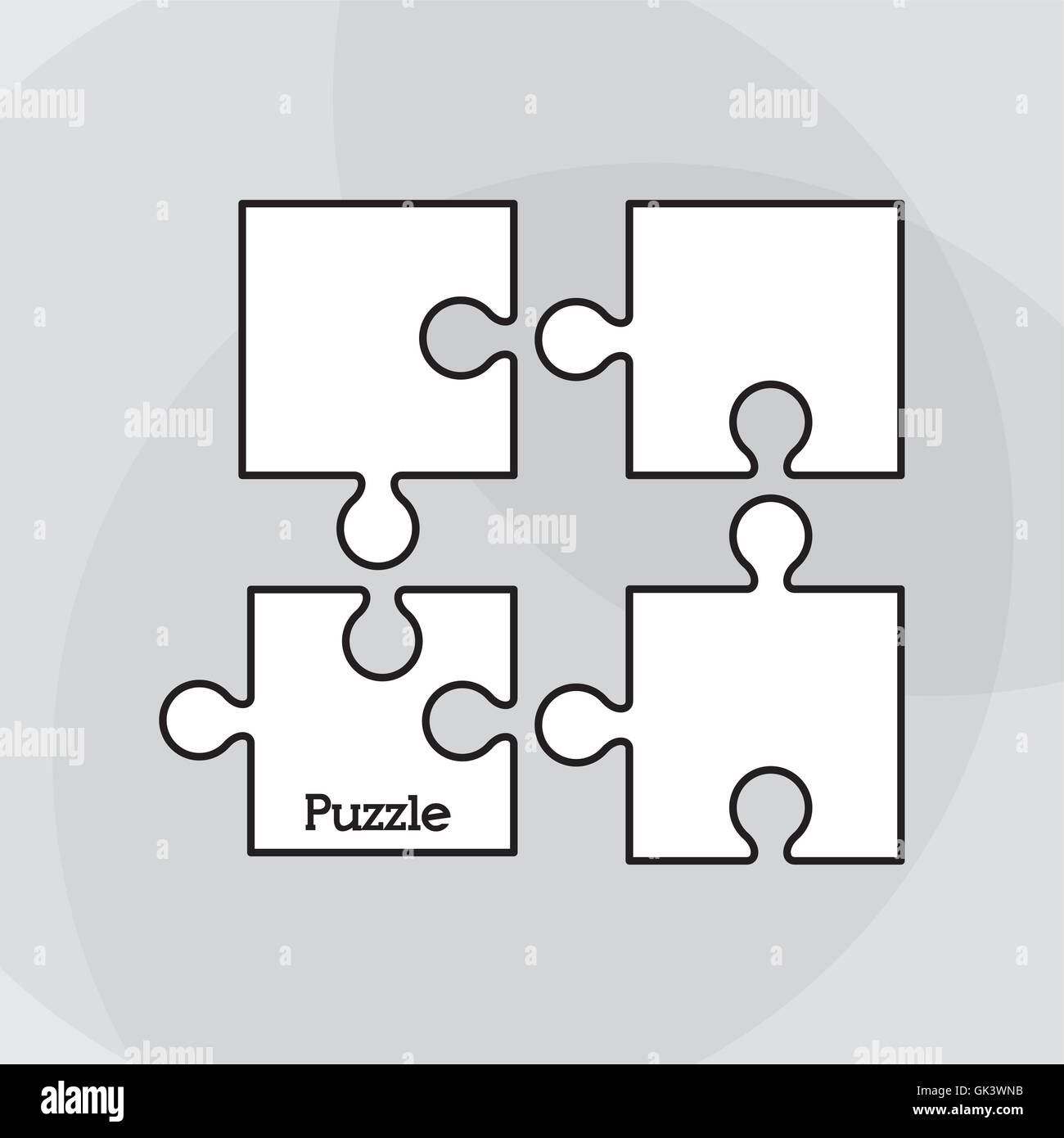 Puzzle icon design, Vector illustration Stock Vector Image & Art - Alamy