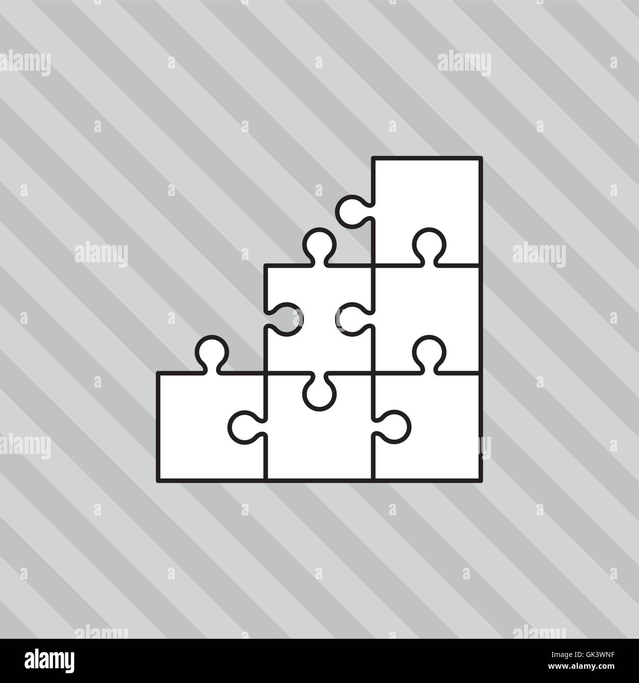 Puzzle icon design, Vector illustration Stock Vector Image & Art - Alamy