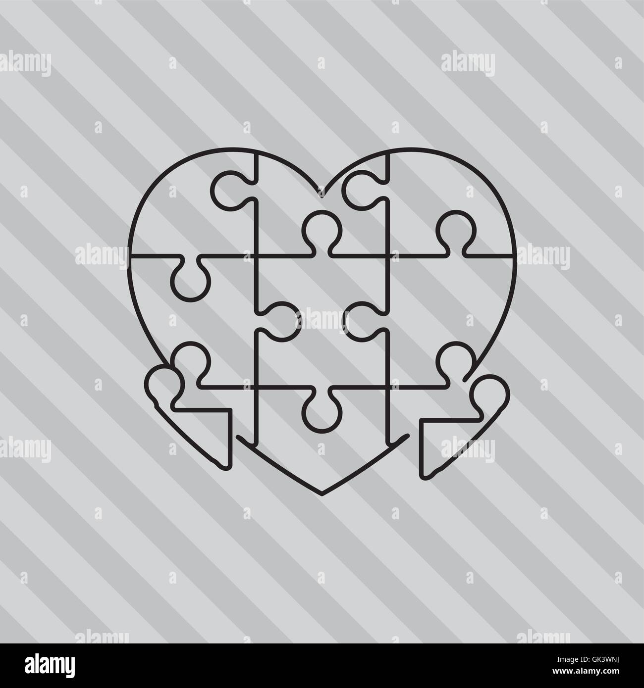 Puzzle icon design, Vector illustration Stock Vector Image & Art - Alamy
