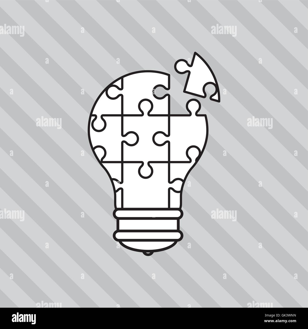 Puzzle icon design, Vector illustration Stock Vector Image & Art - Alamy