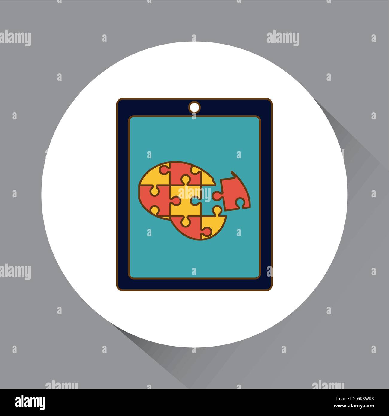 Puzzle icon design, Vector illustration Stock Vector Image & Art - Alamy