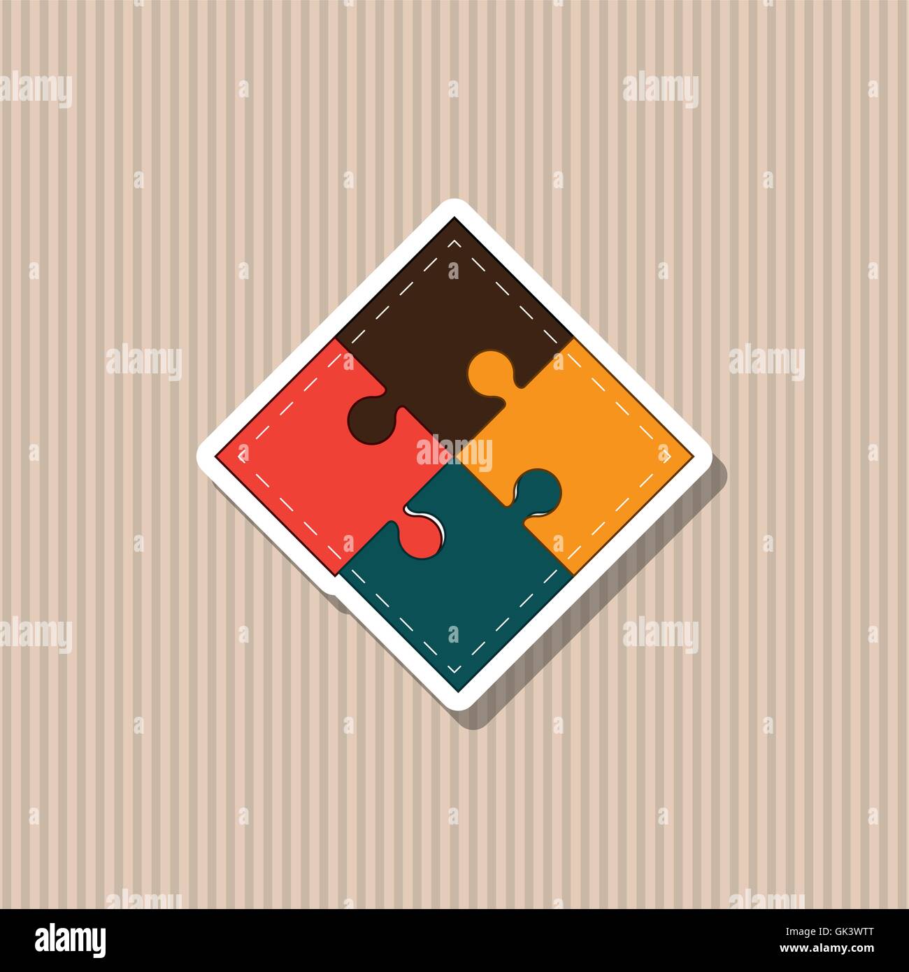 Puzzle icon design, vector illustration Stock Vector Image & Art - Alamy