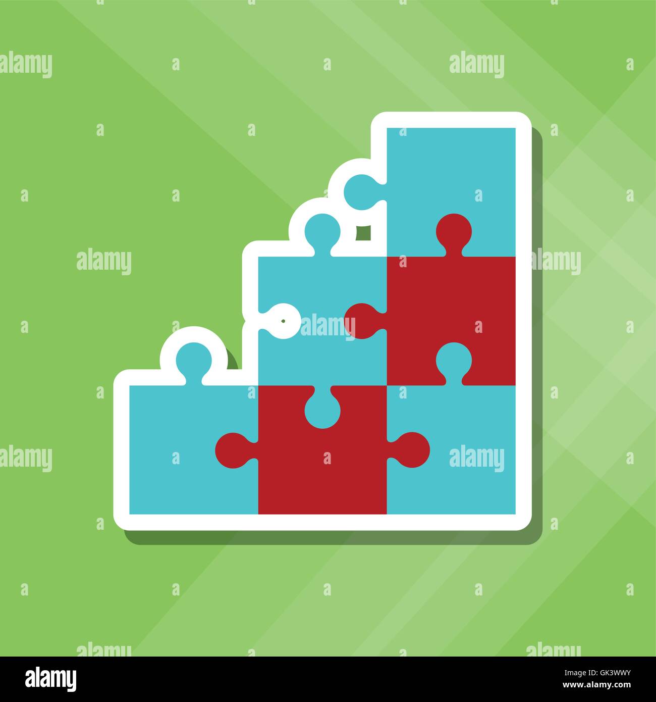 Puzzle icon design, vector illustration Stock Vector Image & Art - Alamy
