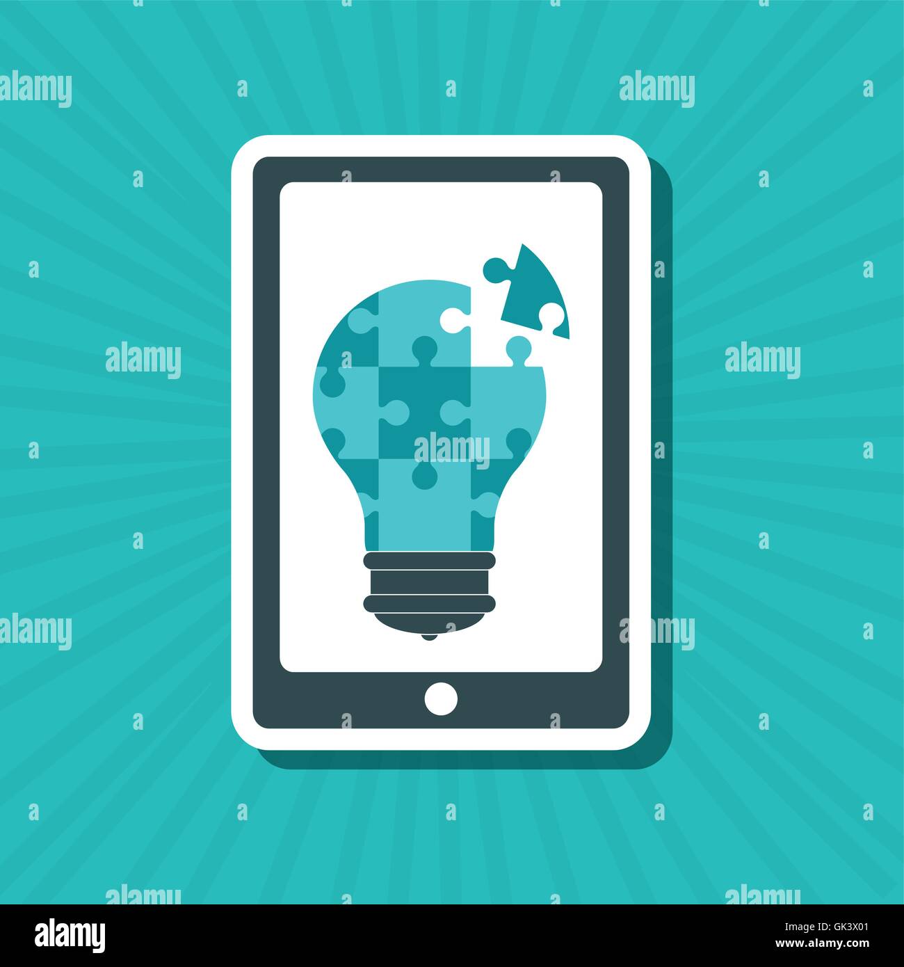 Puzzle icon design, vector illustration Stock Vector Image & Art - Alamy