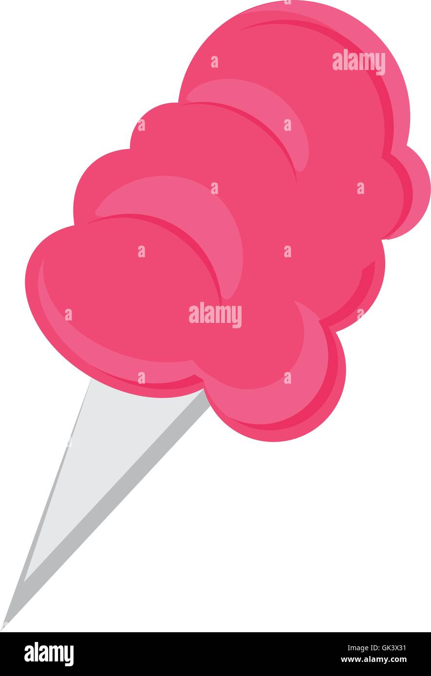 cotton candy icon Stock Vector Image & Art - Alamy