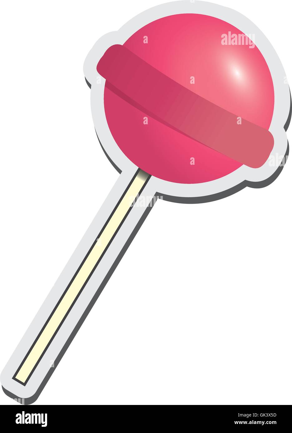 candy lollipop icon Stock Vector