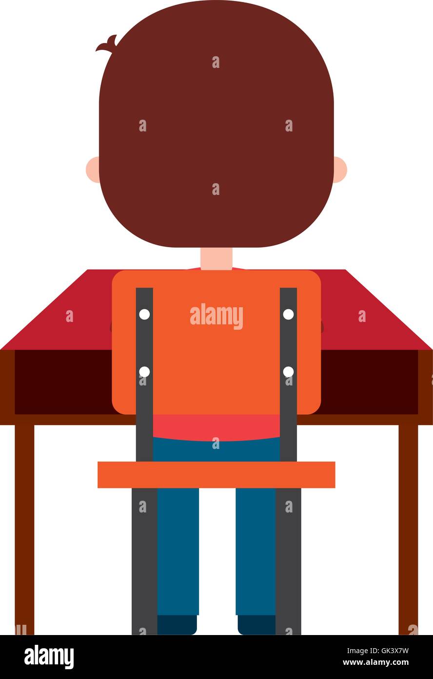 cute little boy isolated icon Stock Vector Image & Art - Alamy