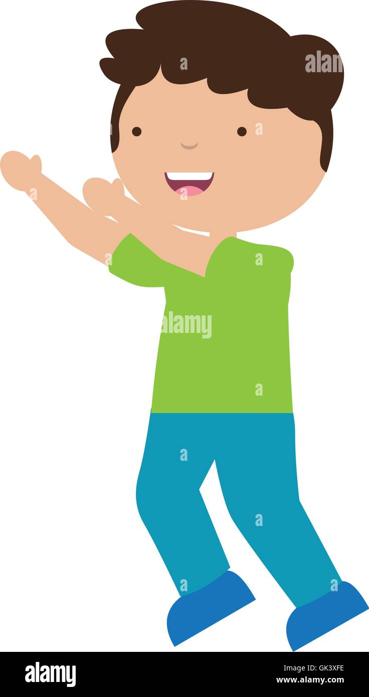 cute little boy isolated icon Stock Vector Image & Art - Alamy