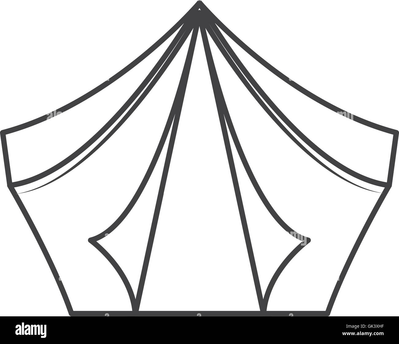 Tent cut out Stock Vector Images - Alamy