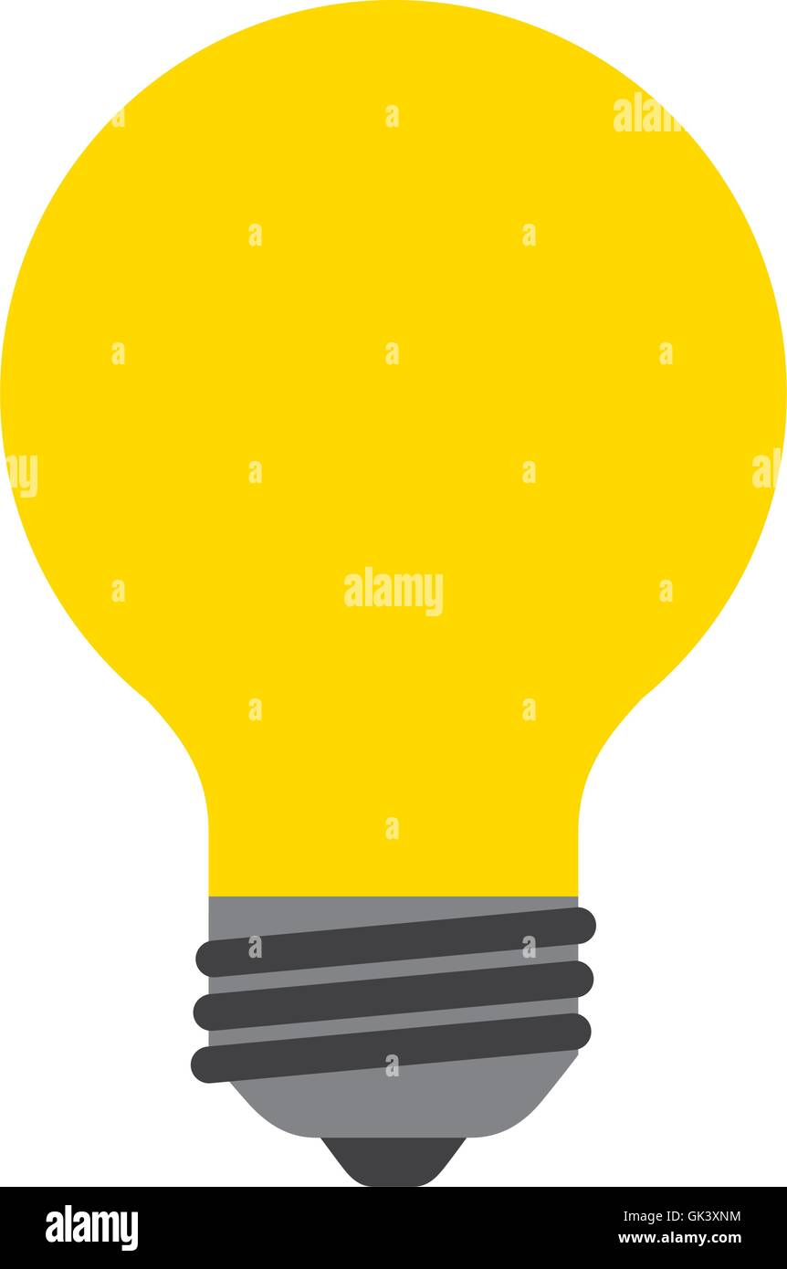 bulb light energy icon Stock Vector Image & Art - Alamy