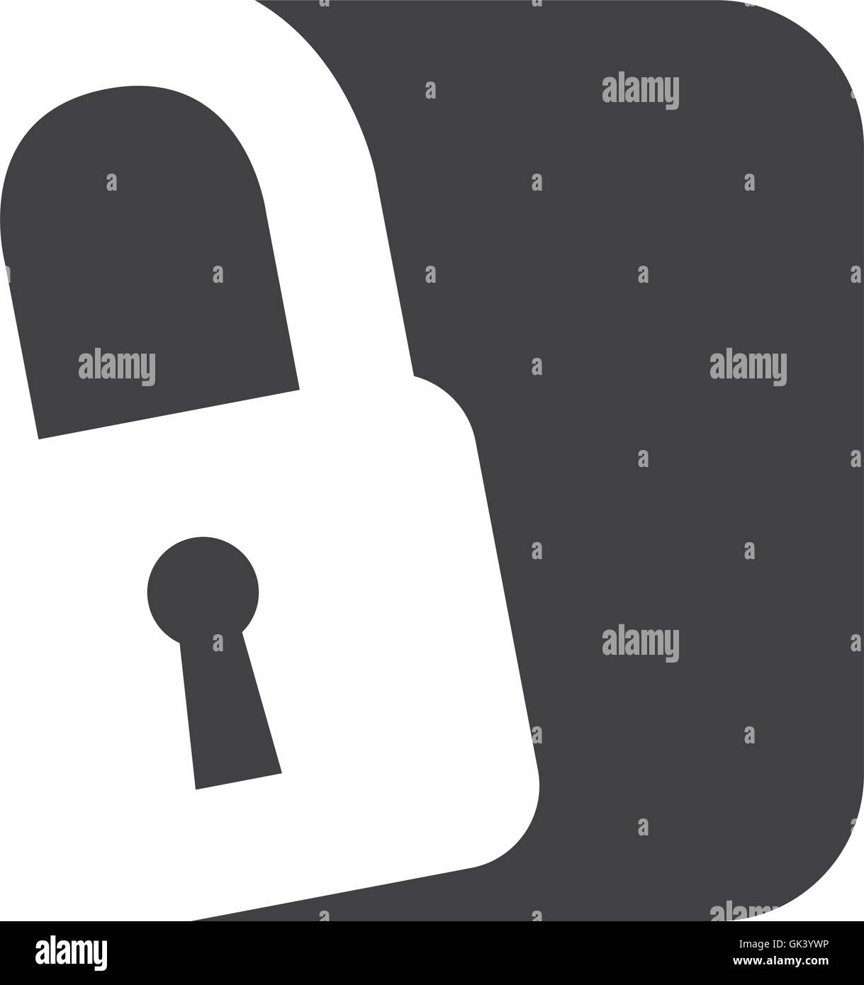 safe secure padlock security isolated icon Stock Vector Image & Art - Alamy