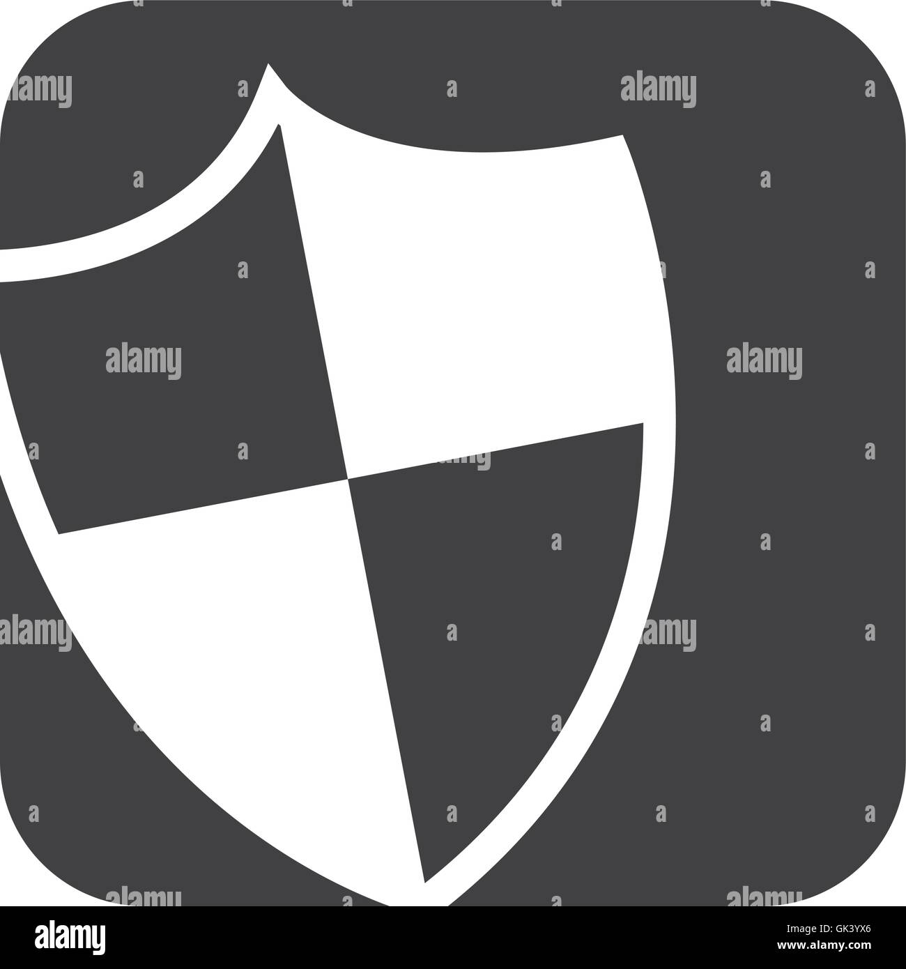 safe secure shield security isolated icon Stock Vector Image & Art - Alamy