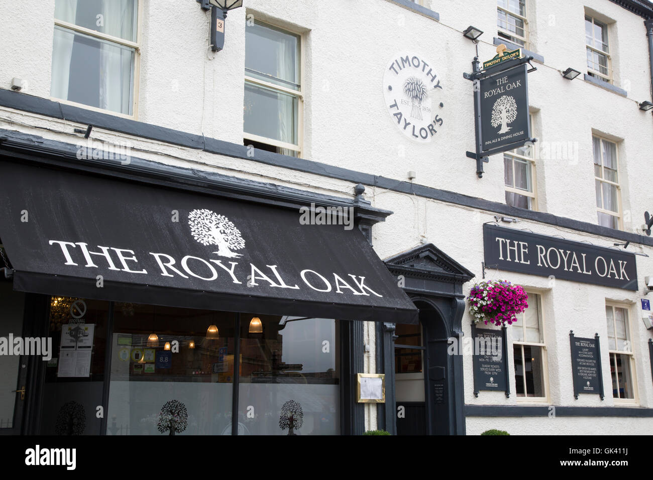 Royal Oak Pub, Ripon, Yorkshire, England, UK Stock Photo