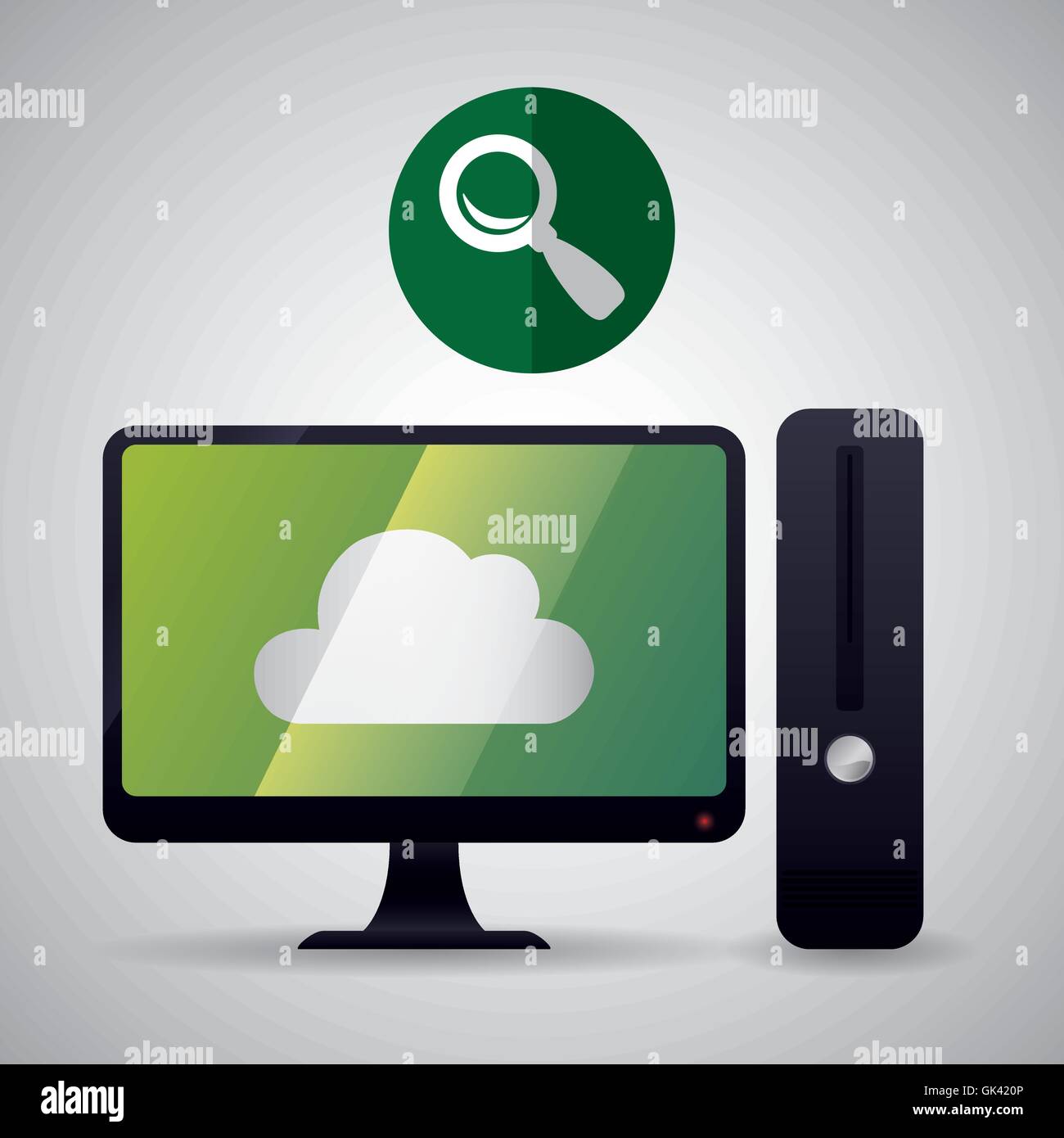 Cloud computing design trip hi-res stock photography and images - Alamy