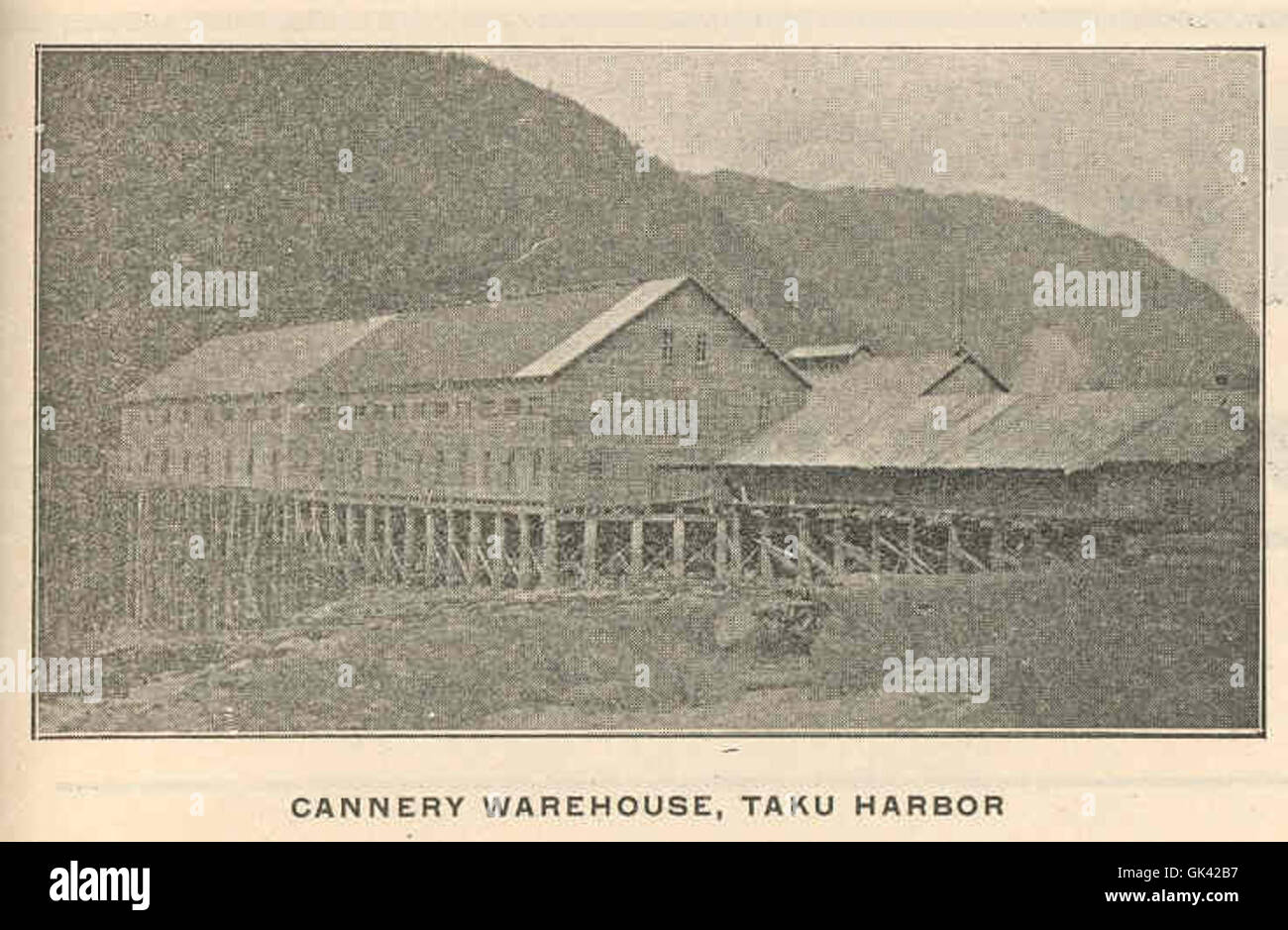 44233 Cannery Warehouse, Taku Harbor Stock Photo Alamy
