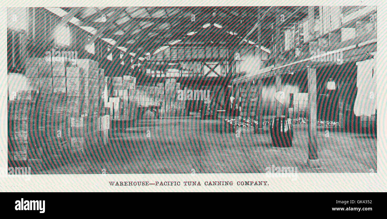 44735 WarehousePacific Tuna Canning Company Stock Photo Alamy