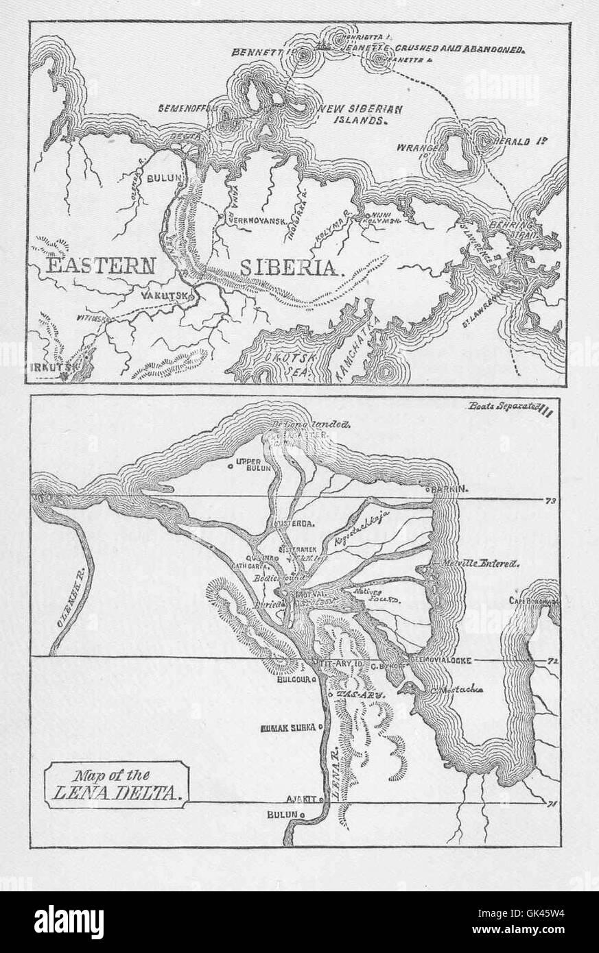 Map of lena hires stock photography and images Alamy