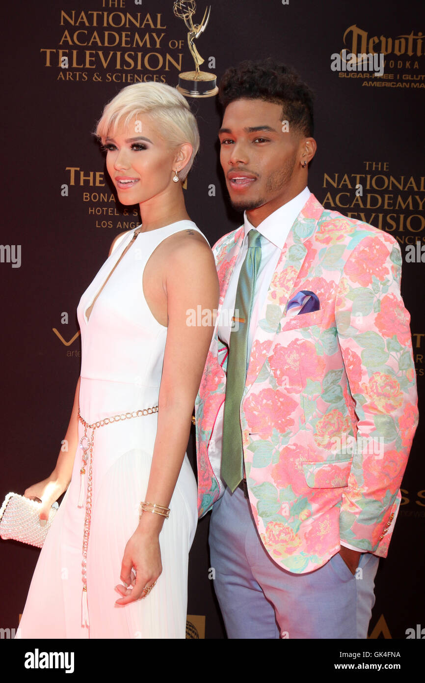 43rd Daytime Emmy Awards Arrivals Featuring Camia Marie, Rome Flynn