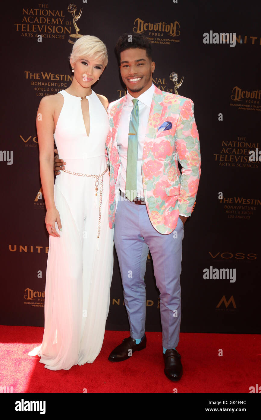 43rd Daytime Emmy Awards Arrivals Featuring Camia Marie, Rome Flynn