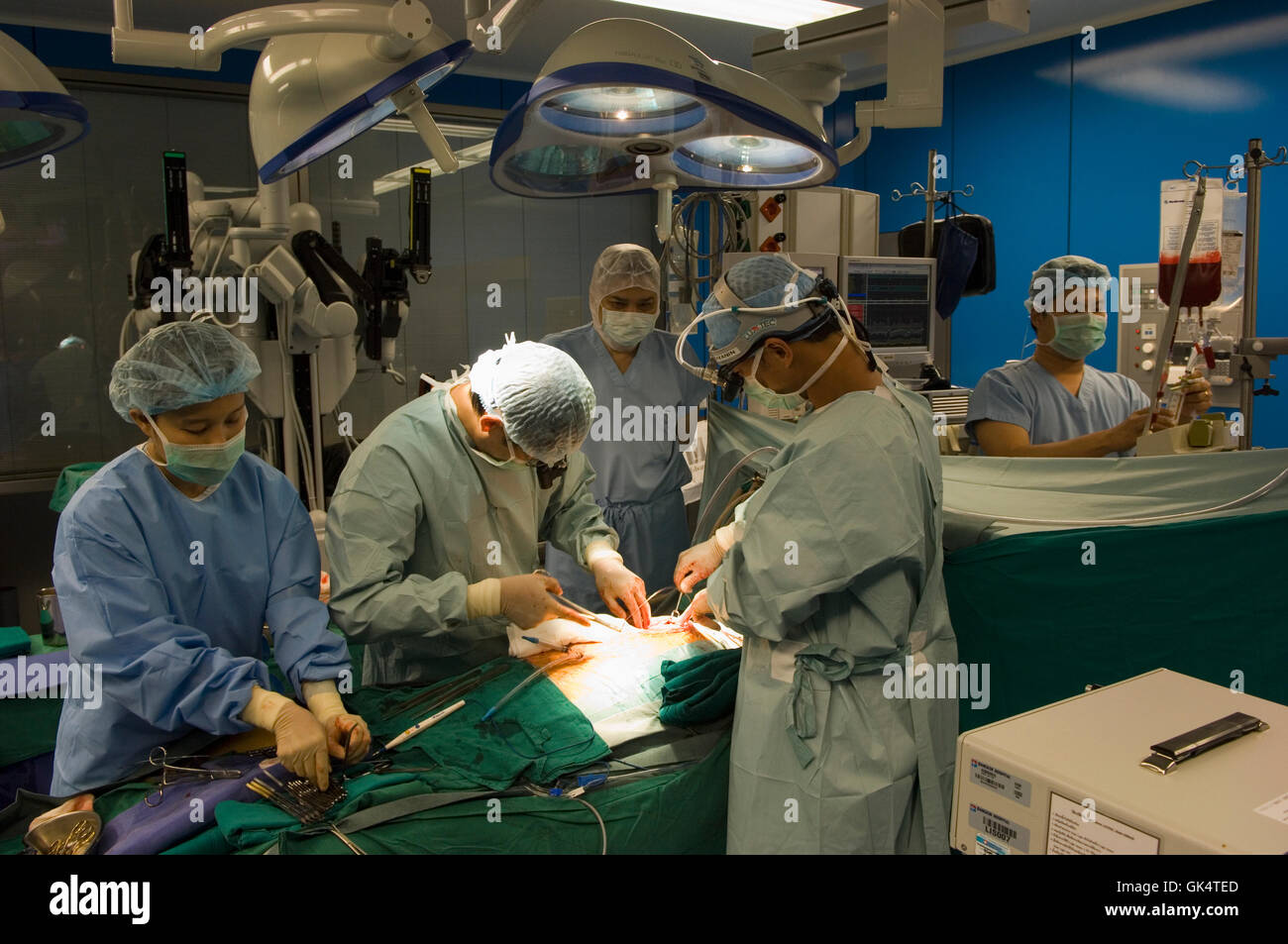 Thailand open heart surgery a hi-res stock photography and images - Alamy