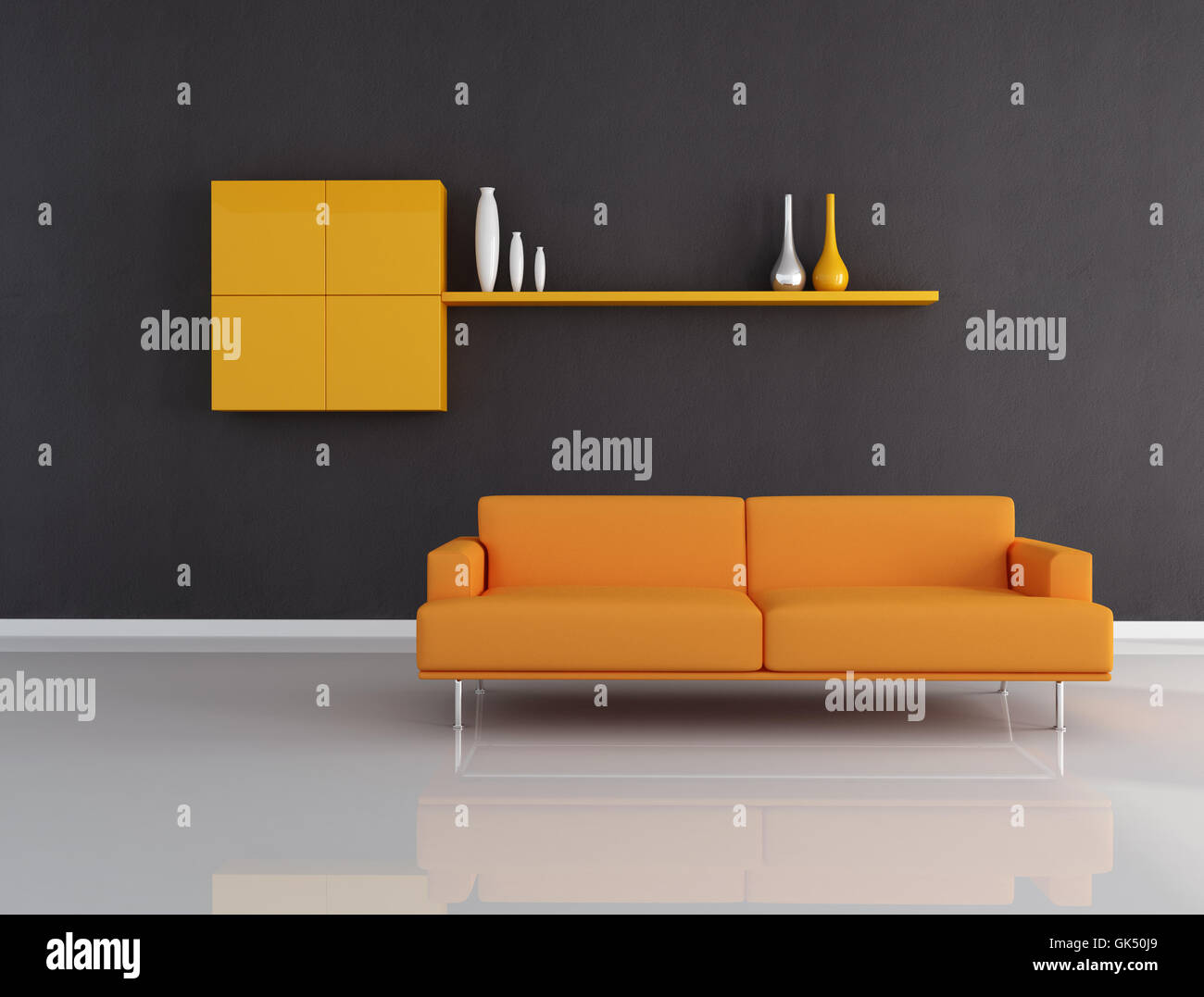 furniture interior wall Stock Photo - Alamy