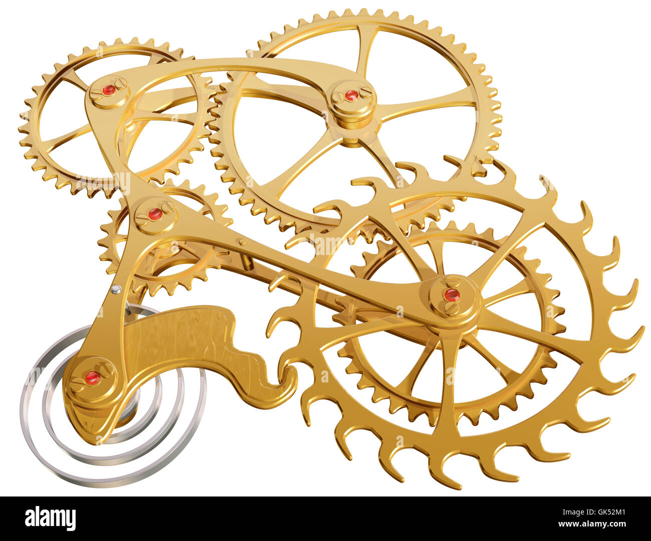 engineering gear clockwork Stock Photo Alamy