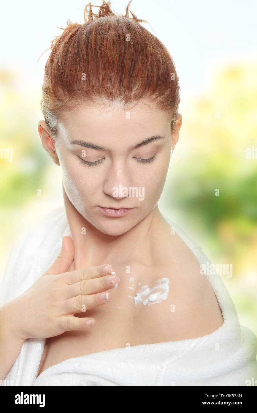 woman beautiful beauteously Stock Photo