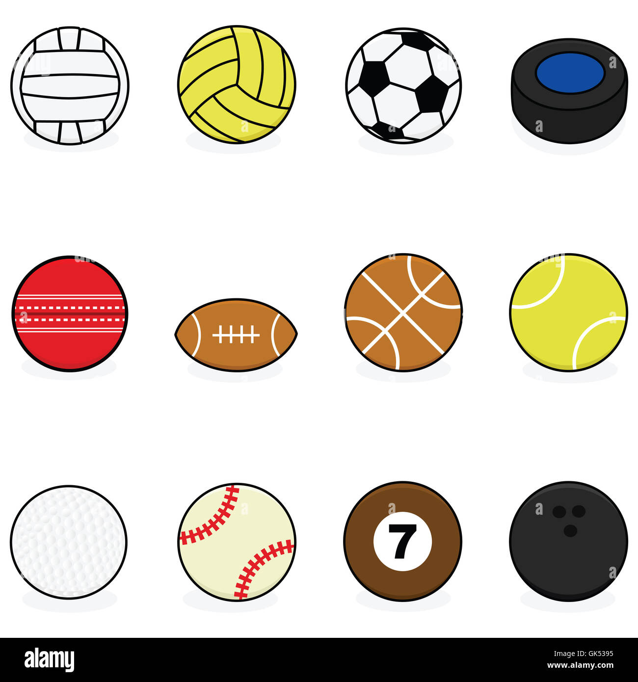 Sports equipment cartoon illustration soccer hi-res stock ...