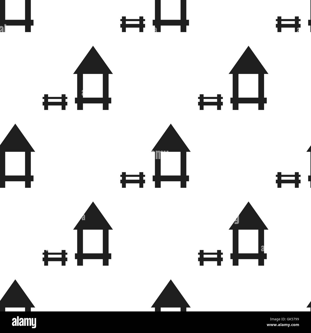 Seamless park benches pattern Stock Vector Image & Art - Alamy