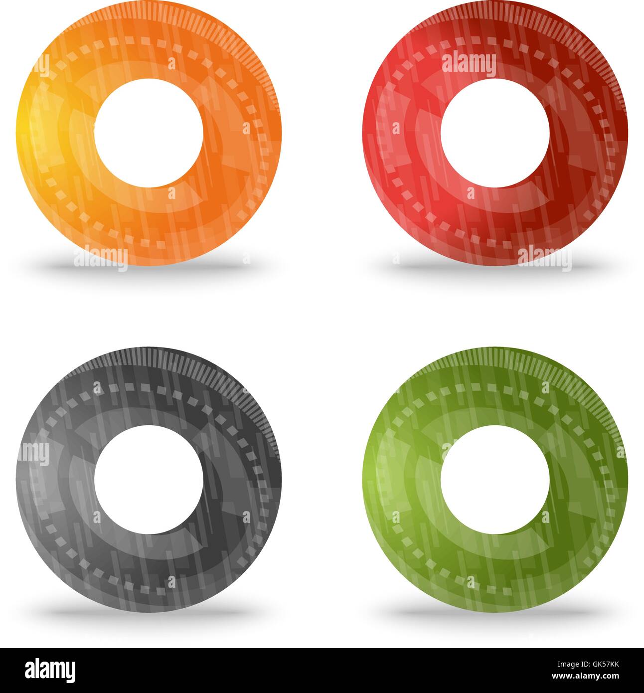 Black color icons Stock Vector Images - Alamy