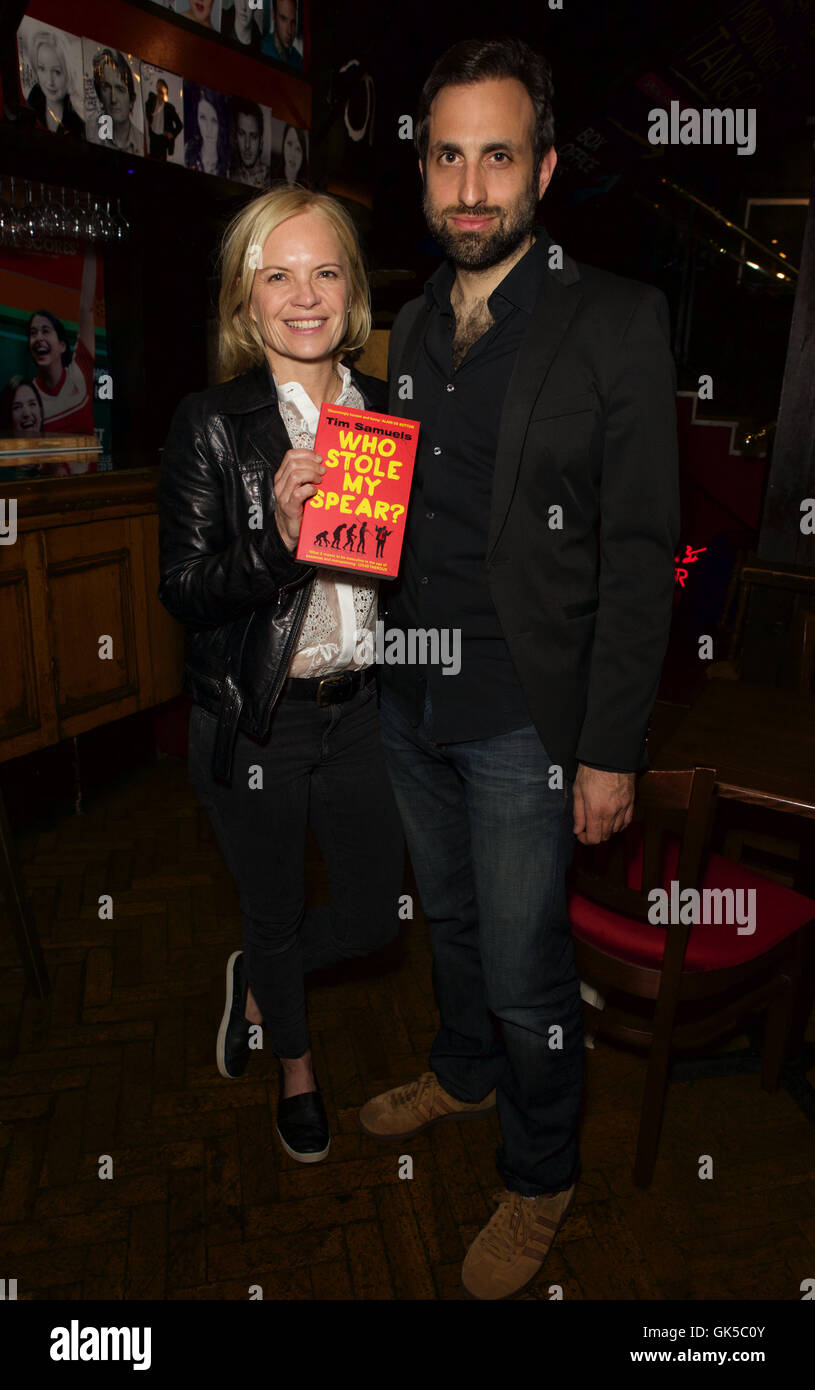 Guests attend book launch, 'Who Stole My Spear?' for presenter and ...