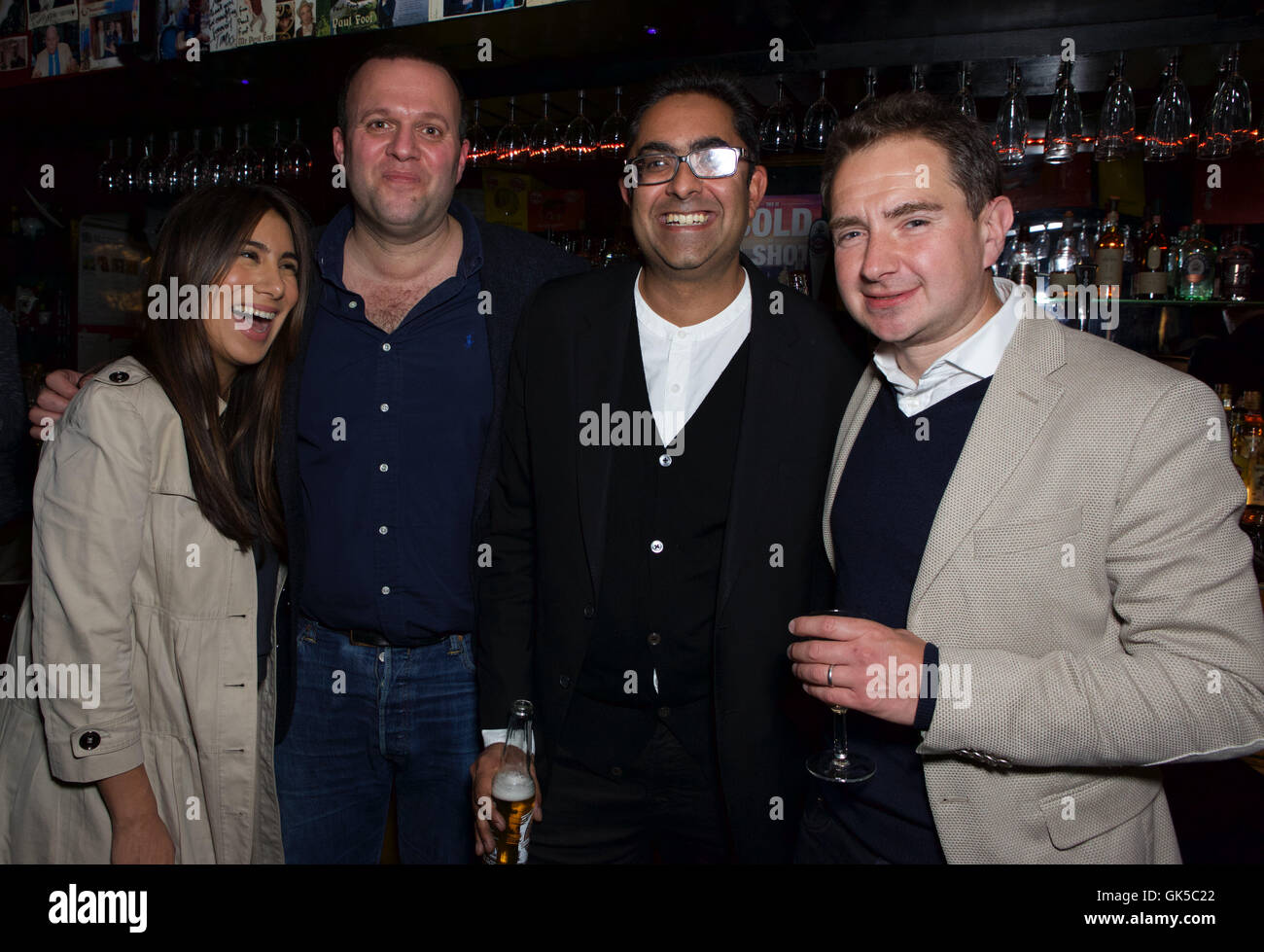 Guests attend book launch, 'Who Stole My Spear?' for presenter and ...