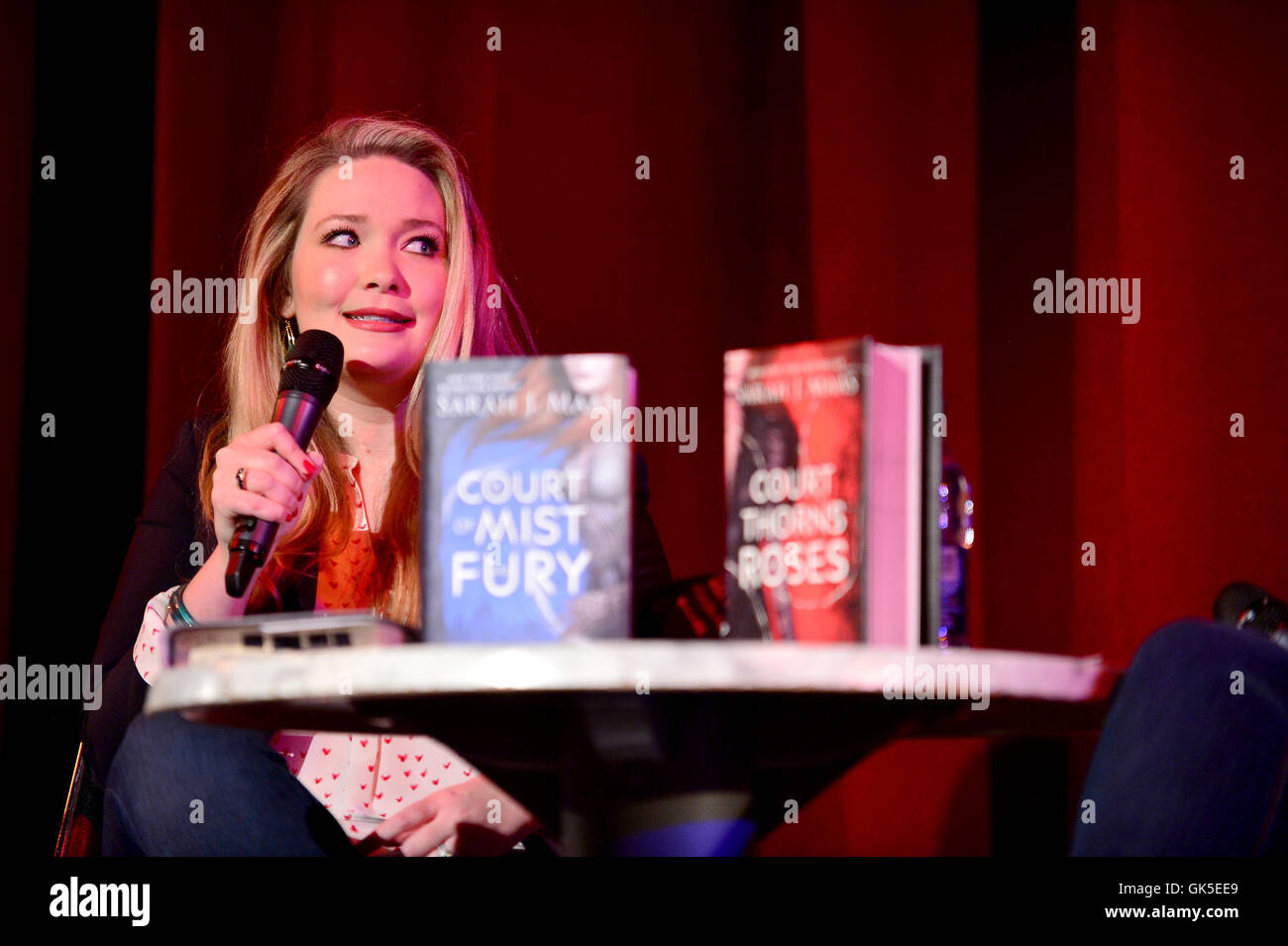 Sarah J. Maas in conversation and book signing of 
