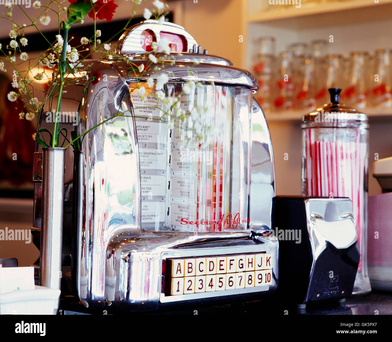 Juke box bar hi-res stock photography and images - Alamy