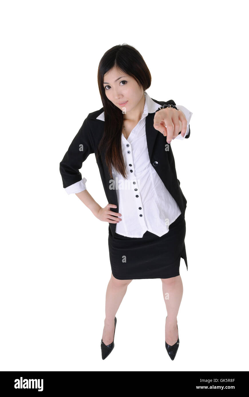 woman lady business dealings Stock Photo