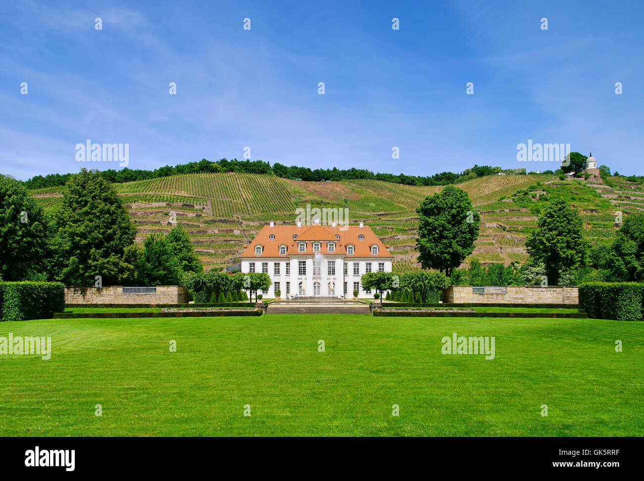 radebeul wackerbarth - radebeul palace wackerbarth 05 Stock Photo