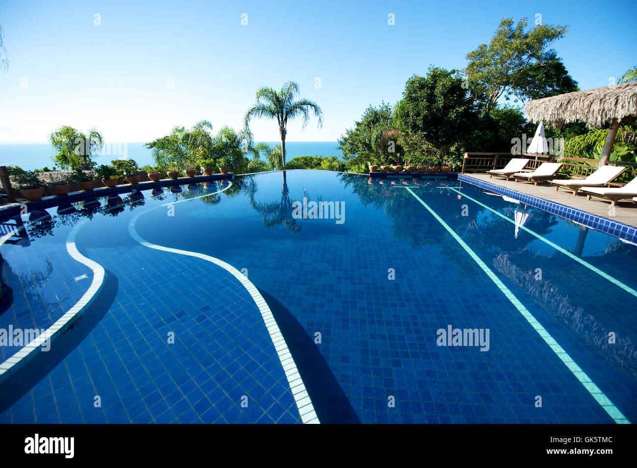 Resort in Porto Belo Stock Photo