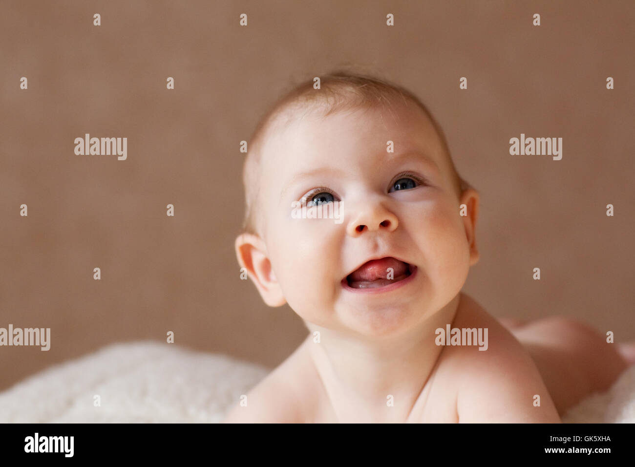 portrait of a baby Stock Photo - Alamy